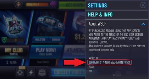 wsop game codes|codes for wsop.